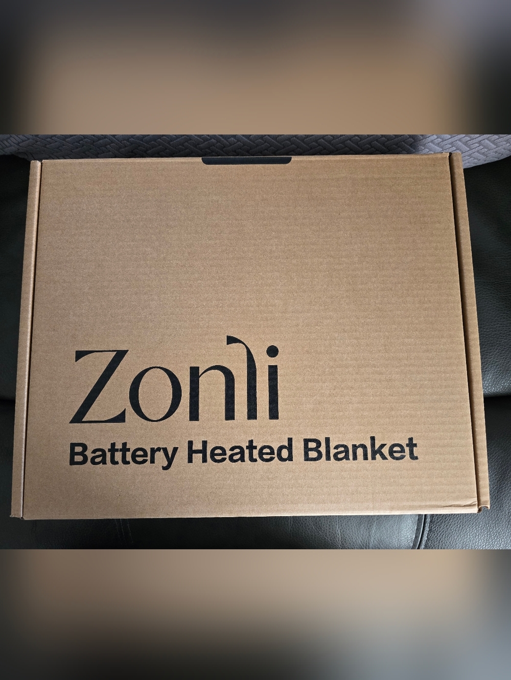 Battery Heated Blanket - Black